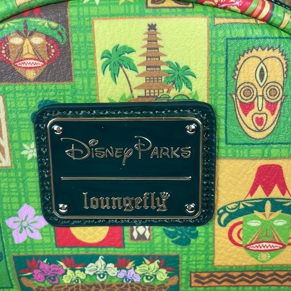 Loungefly Mickey Mouse The Main Attraction Tiki Room mini backpack NWT - Picture 2 of 9